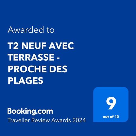 T2 Neuf Avec Terrasse - Proche Des Plages Saint-Cyr-sur-Mer Eksteriør bilde